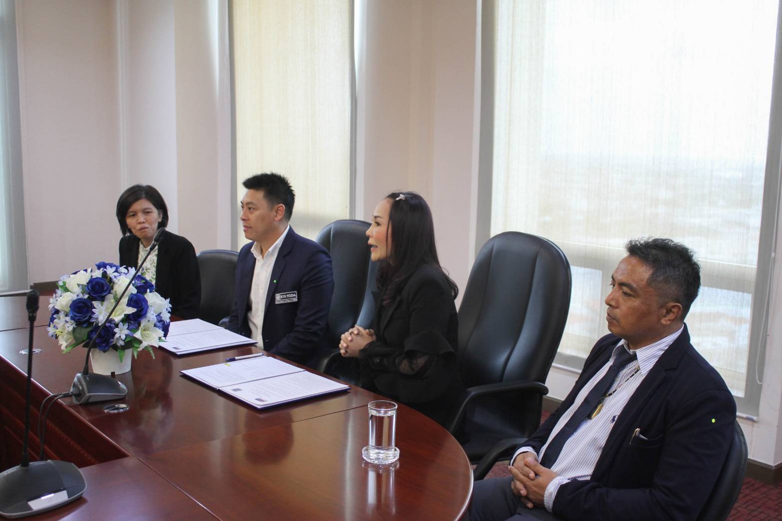 ลงนามความร่วมมือทางวิชาการ กับ วิทยาลัยนานาชาติ นิด้า